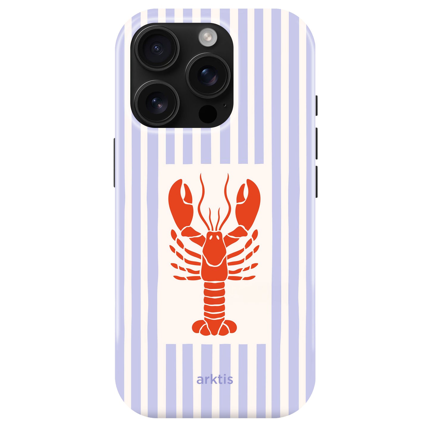 arktis iPhone 15 Pro Max Hülle - Lobster
