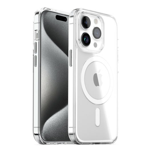 MR PROTECT iPhone 15 Pro CLEAR Case mit MagSafe
