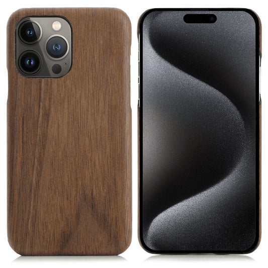 CouldBeWOOD iPhone 15 Pro Aramid-Holzhülle - Walnuss