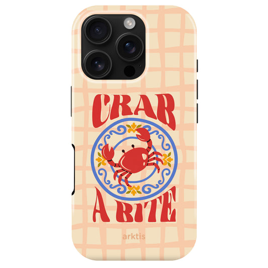 arktis iPhone 16 Pro Max Hülle - Crab
