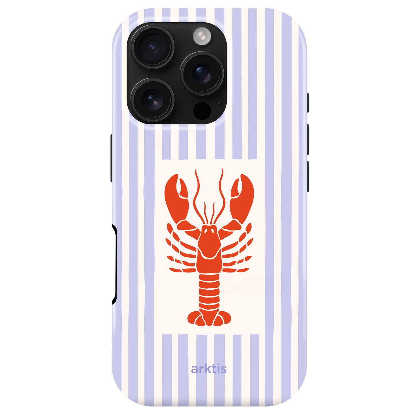 arktis iPhone 16 Pro Hülle - Lobster