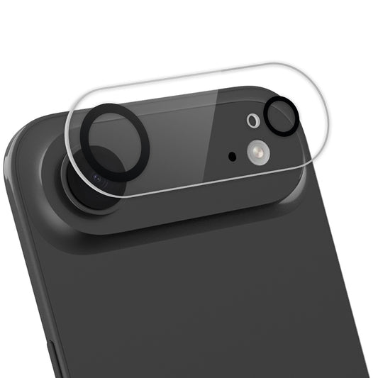 Nahaufnahme einer iPhone 17 Air Kamera, auf der der arktis iPhone Air Kamera Protector von arktis angebracht ist, der erstklassigen Schutz bietet.
