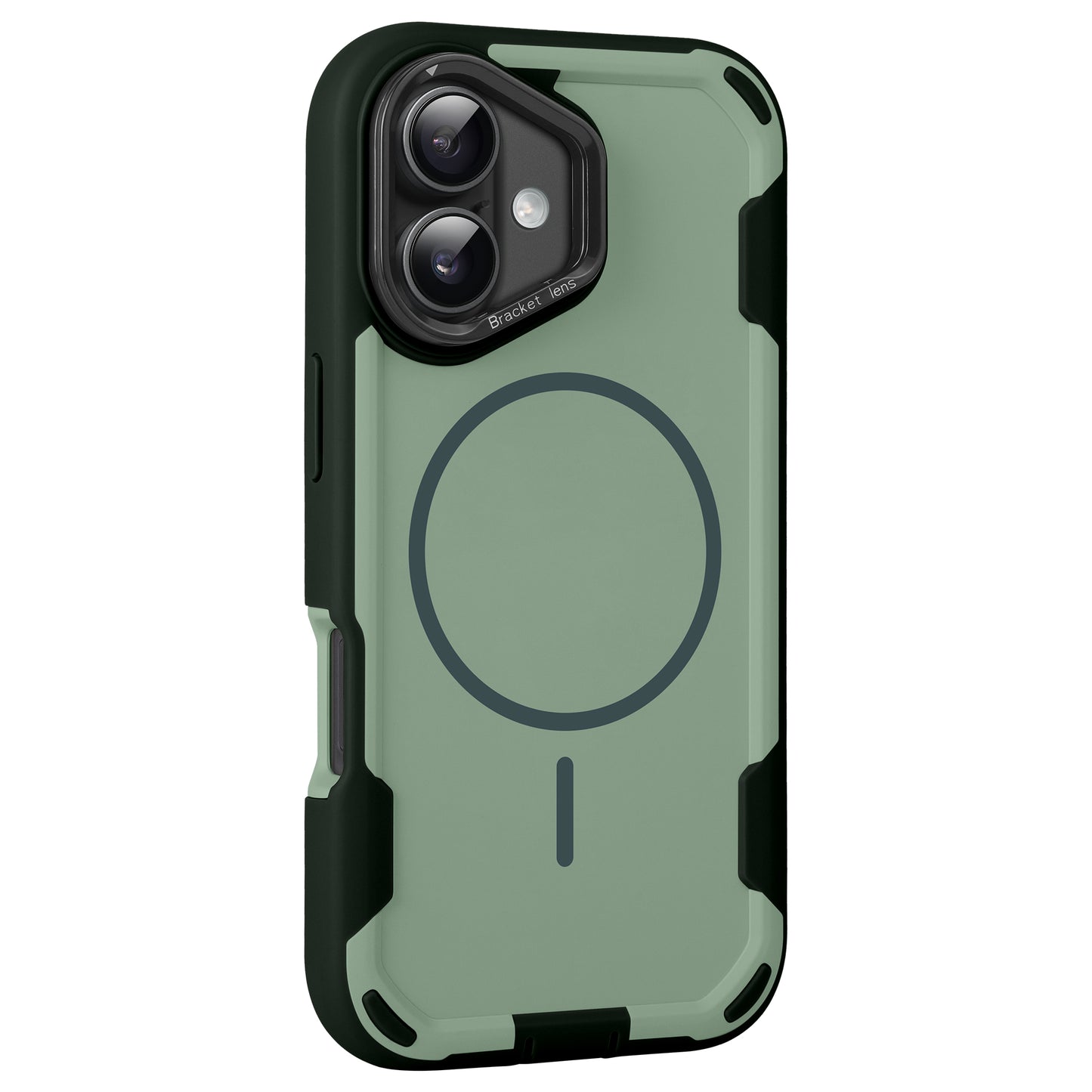 Das arktis iPhone 17 Sentinel Case ist ein robustes grün-schwarzes MagSafe Case mit 360-Grad-Schutz und verstärkten Ecken für zusätzliche Haltbarkeit.