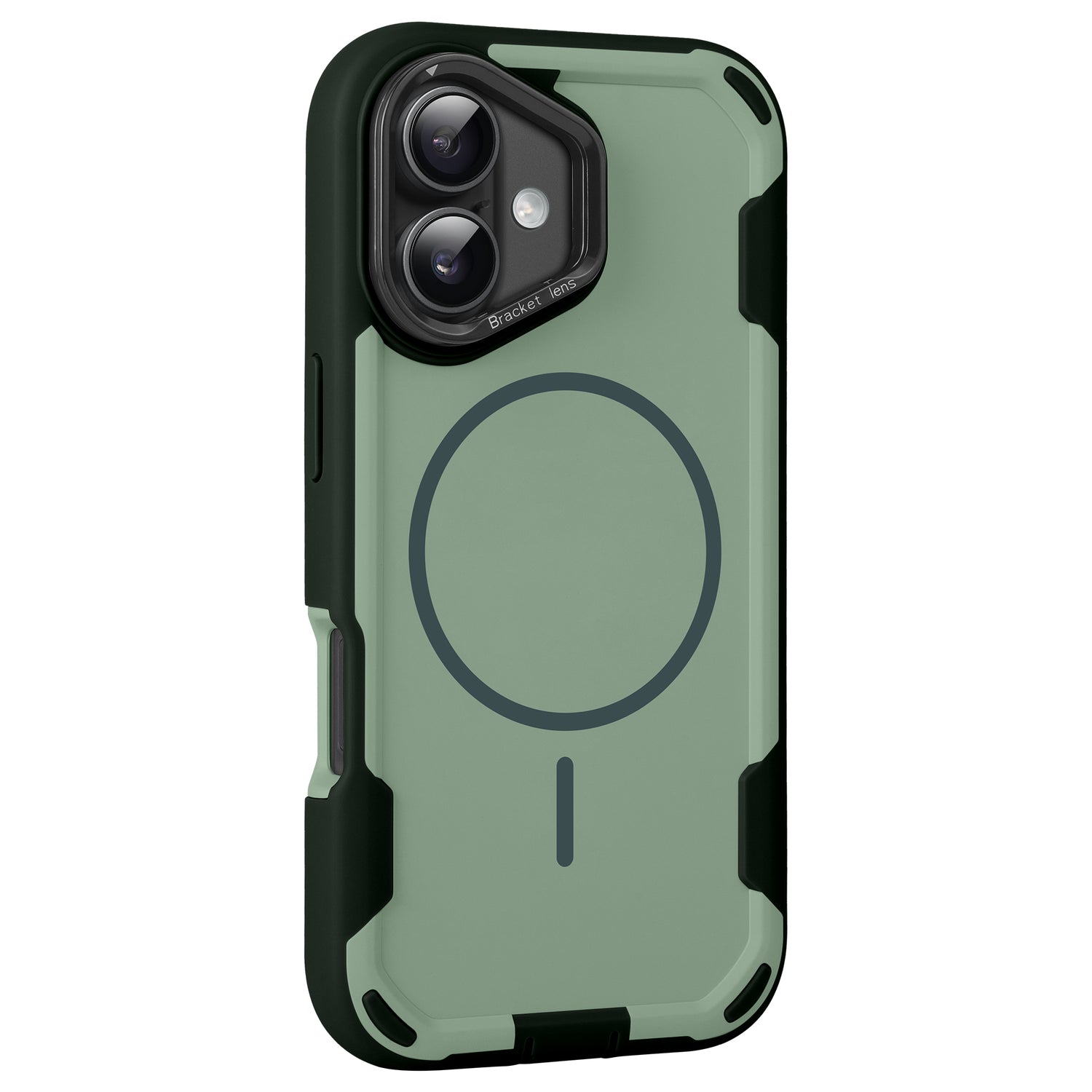Das arktis iPhone 17 Sentinel Case ist ein robustes grün-schwarzes MagSafe Case mit 360-Grad-Schutz und verstärkten Ecken für zusätzliche Haltbarkeit.