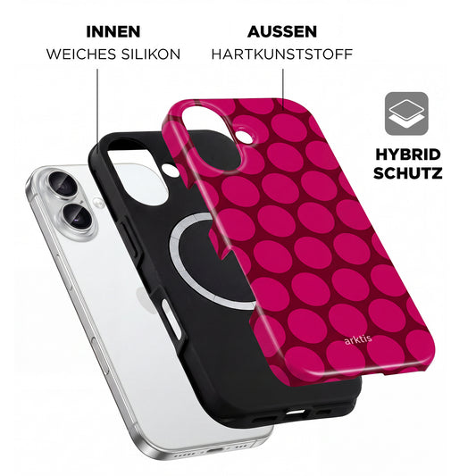 arktis iPhone 17 Hülle - Polka Dots