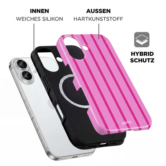 arktis iPhone 17 Hülle - Lady Stripes