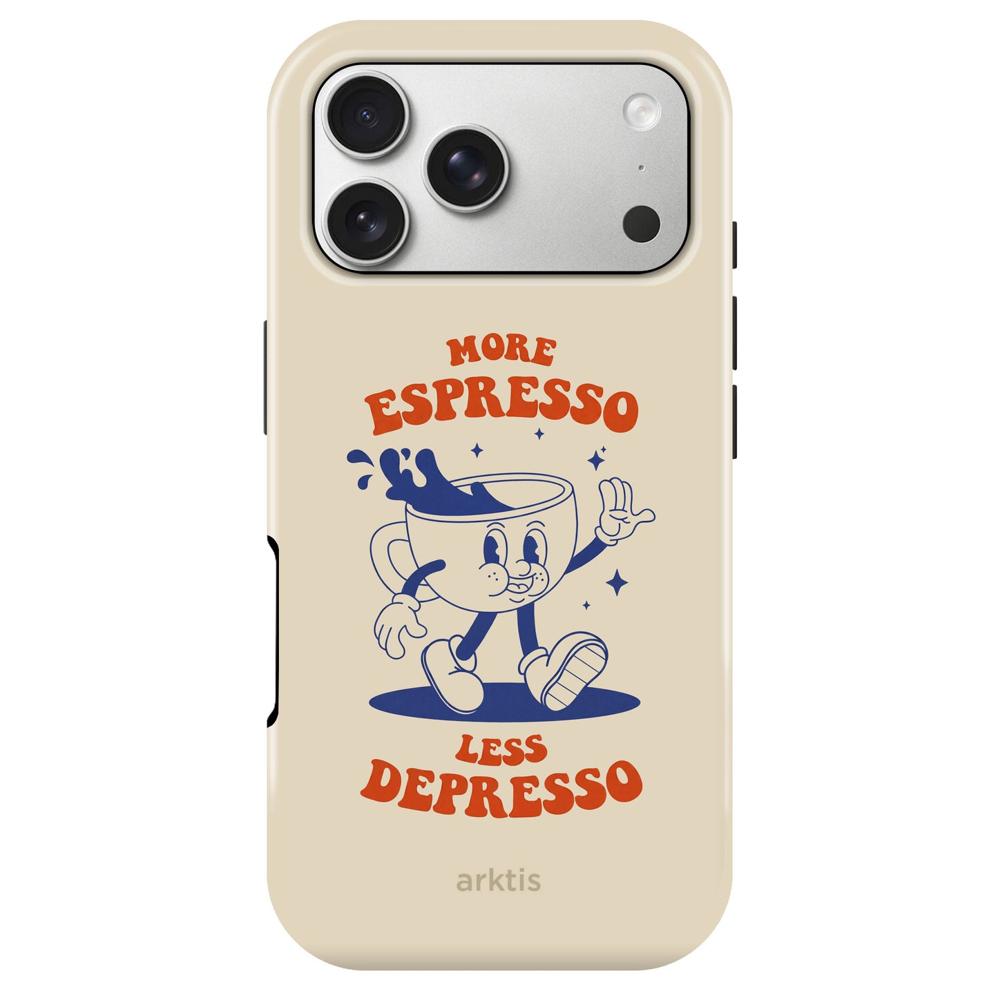 arktis iPhone 17 Pro Max Hülle - Espresso