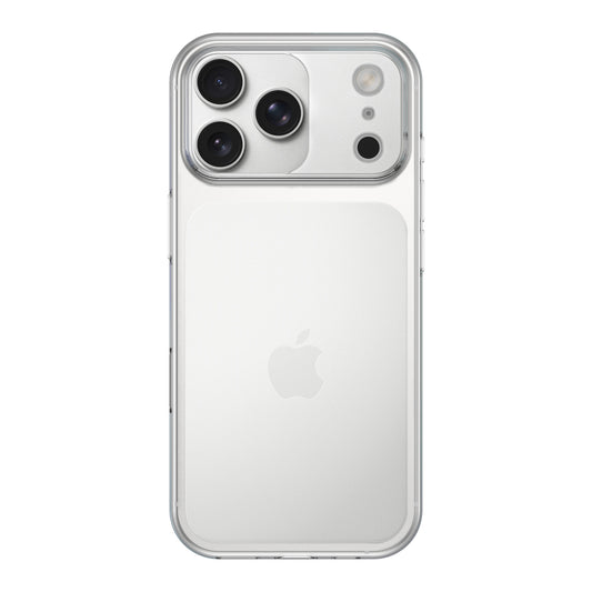 Das arktis iPhone 17 Pro Max Invisible Case ist eine transparente, stoßfeste Hülle, die Ihr silbernes iPhone schützt, während das Apple-Logo und die Triple-Kameras sichtbar bleiben. Genießen Sie zuverlässigen Schutz, ohne das originelle Design zu verstecken.