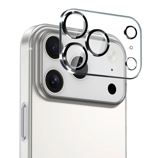 Transparente Hülle mit dem arktis iPhone 17 Pro Max Kamera Protector, entwickelt für den optimalen Schutz der Rückkamera von arktis.