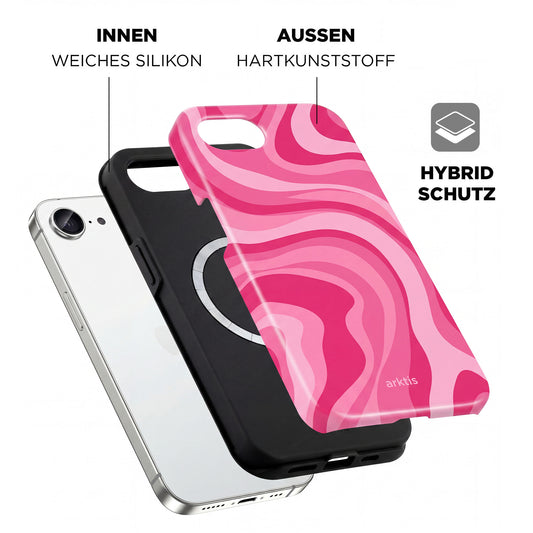 arktis iPhone 16e Hülle - Aura Pink