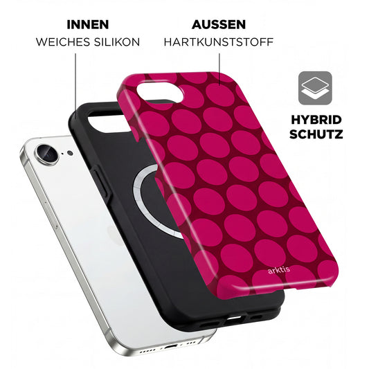 arktis iPhone 17e Hülle - Polka Dots