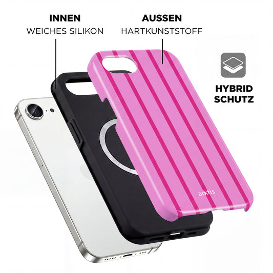 arktis iPhone 17e Hülle - Lady Stripes