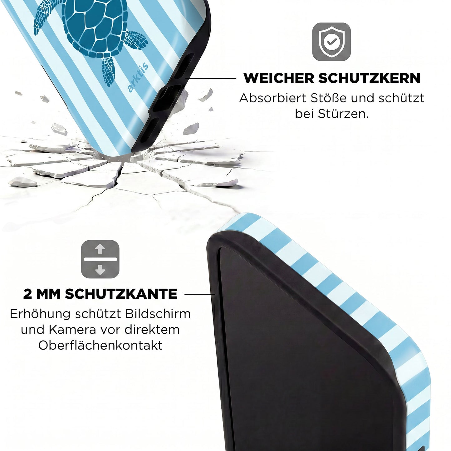 arktis iPhone 15 Pro Hülle - Sea You