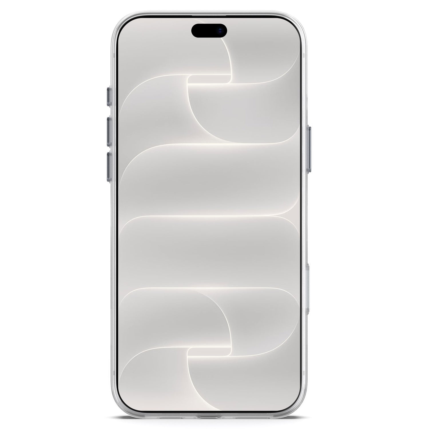 arktis iPhone Clear Case mit MagSafe, transparent, Vorderansicht