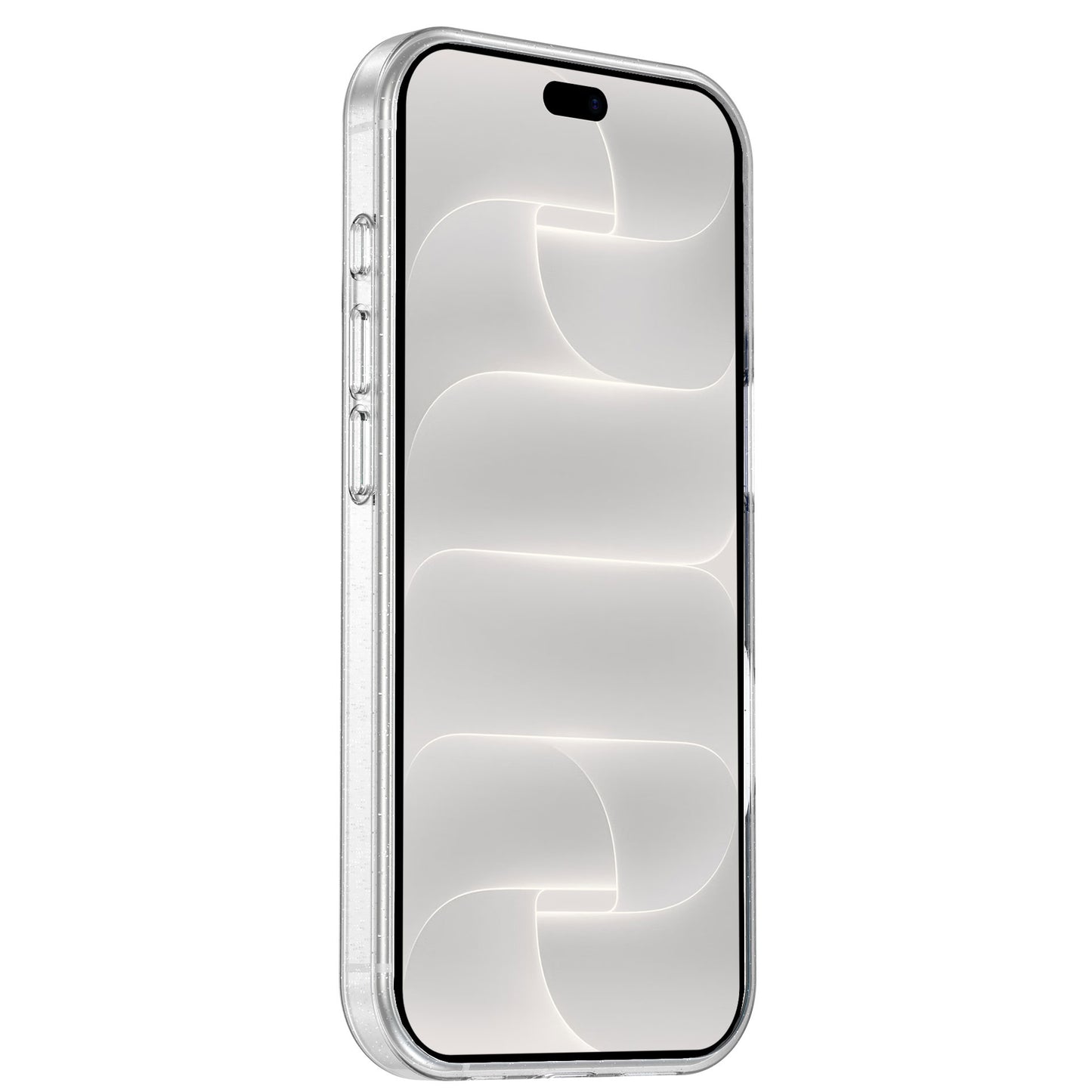 arktis iPhone Glitter Case, Vorderansicht
