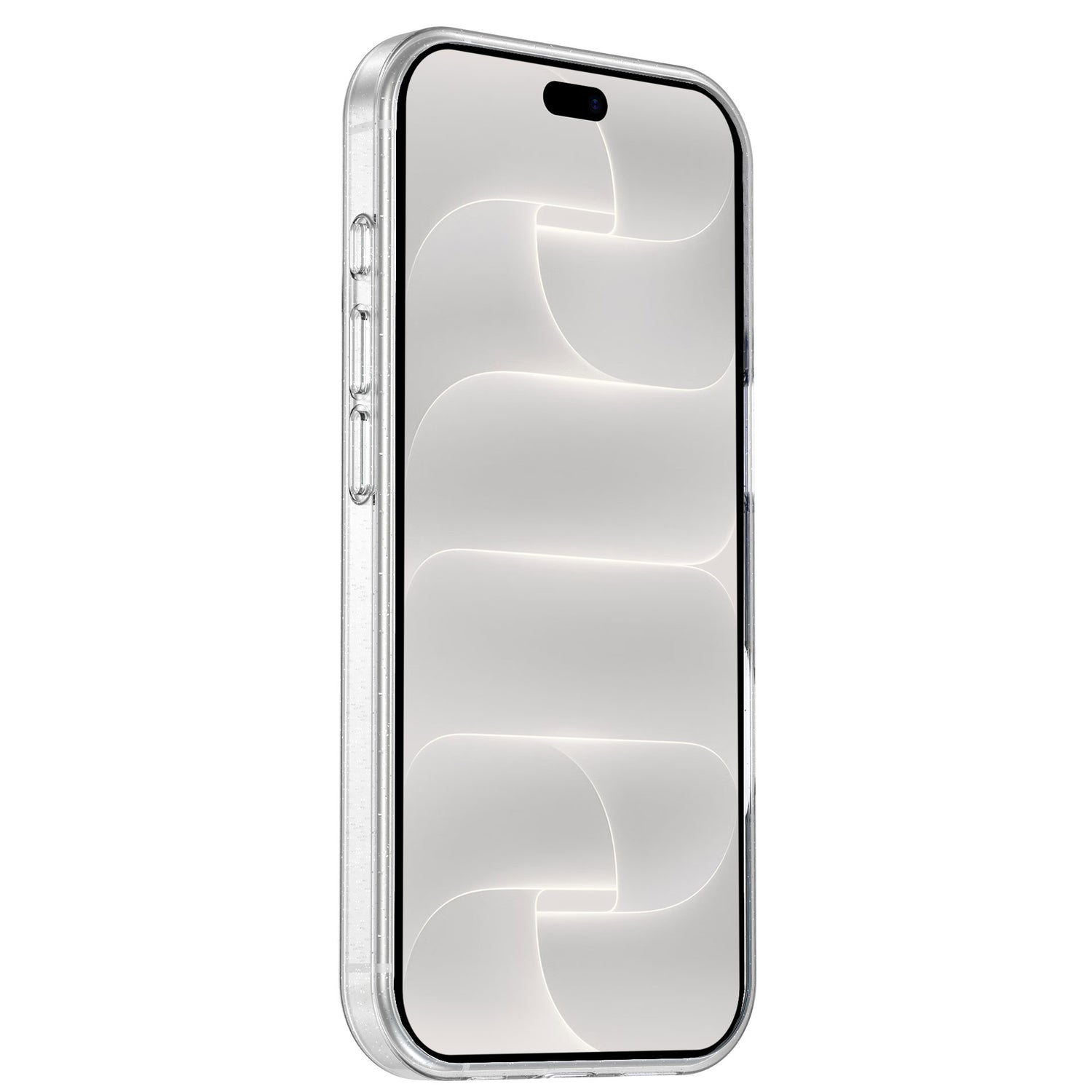 arktis iPhone Glitter Case, Vorderansicht