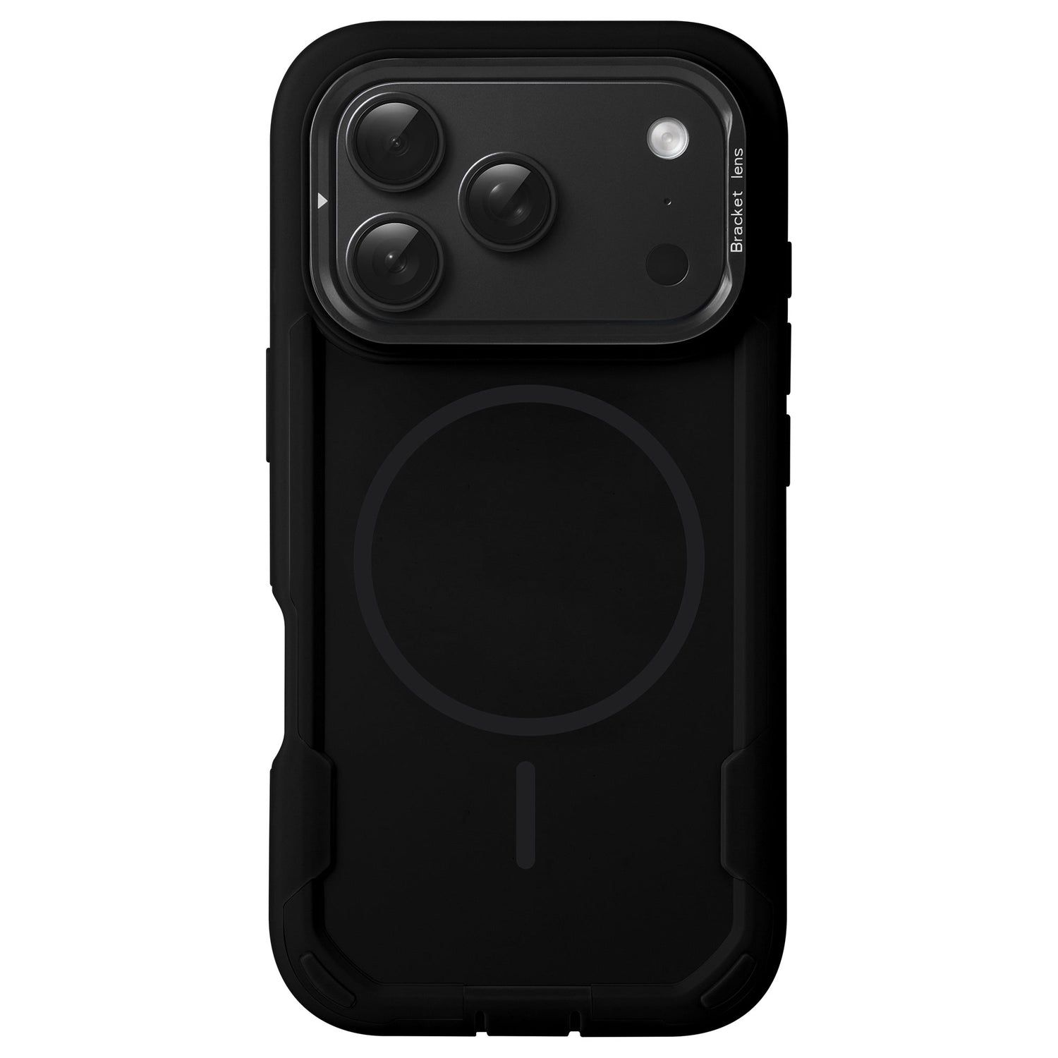 arktis iPhone Sentinel Case in Schwarz, Rückansicht
