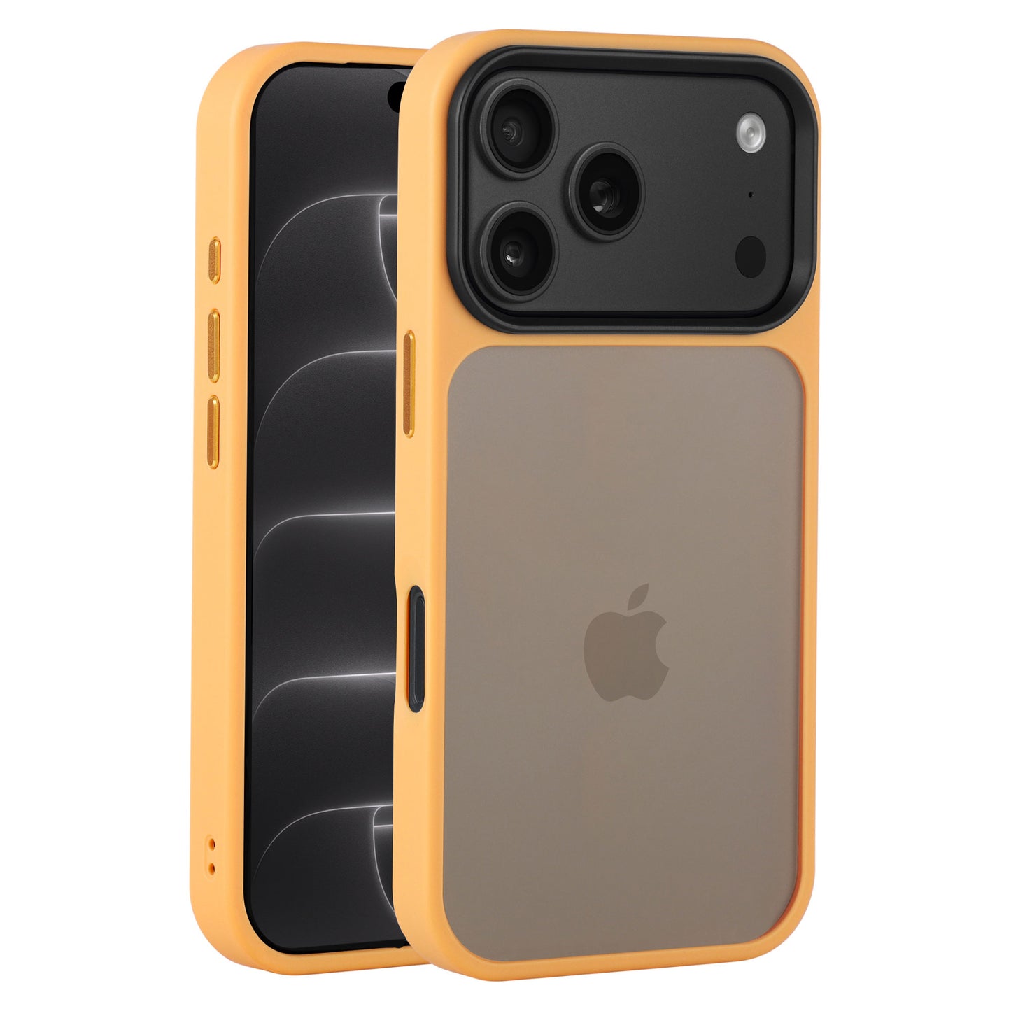 Klar! Hier ist dein überarbeiteter Satz unter Verwendung der bereitgestellten Produktdaten: Die „Arktis iPhone 17 Pro Max Solid Case“ von Arktis ist eine orangefarbene Schutzhülle aus TPU-Silikon mit matter Oberfläche, die so gestaltet ist, dass sowohl die Vorder- als auch die Rückseite deines Geräts – einschließlich der Dreifachkamera und des Apple-Logos – zur Geltung kommen und gleichzeitig stilvollen Schutz bietet.
