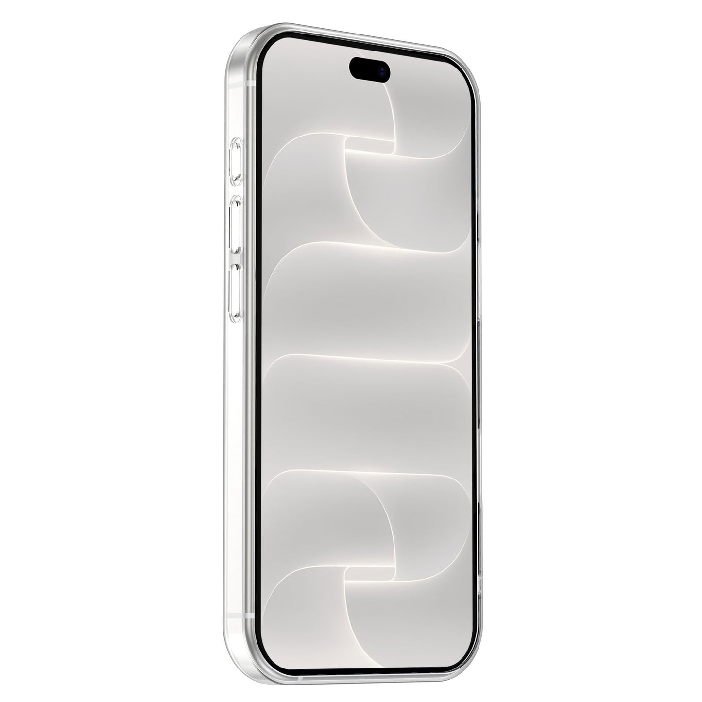 arktis iPhone ZERO Case transparent, schräge Vorderansicht