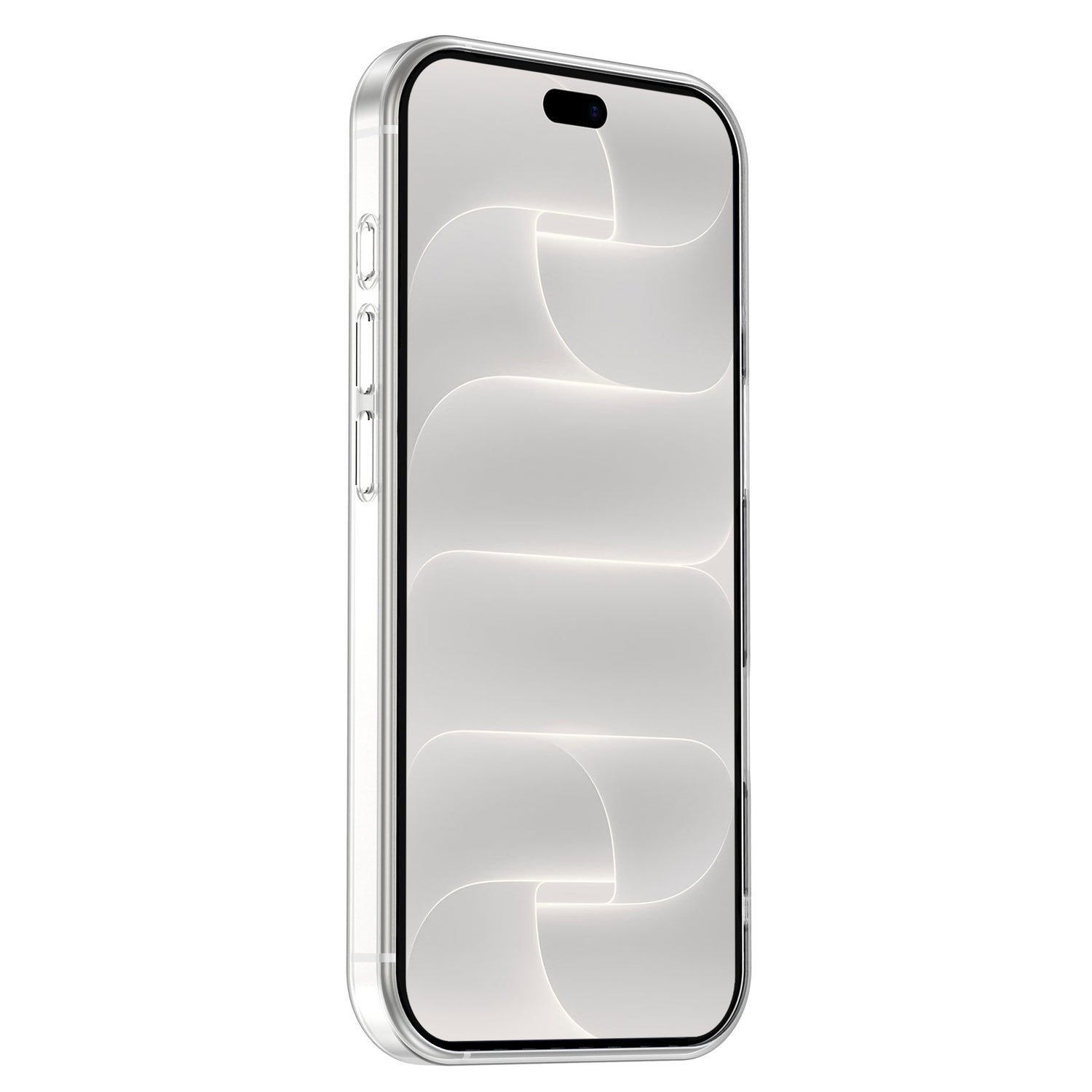 arktis iPhone ZERO Case transparent, schräge Vorderansicht