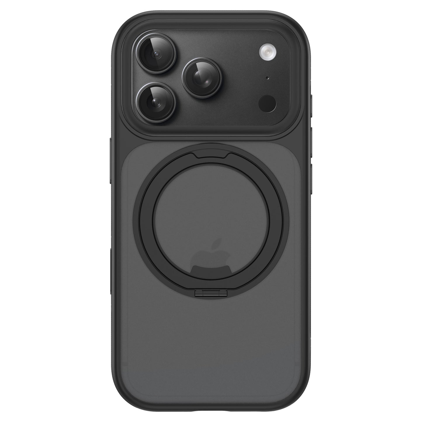 arktis iPhone GripCase in Schwarz, Rückansicht