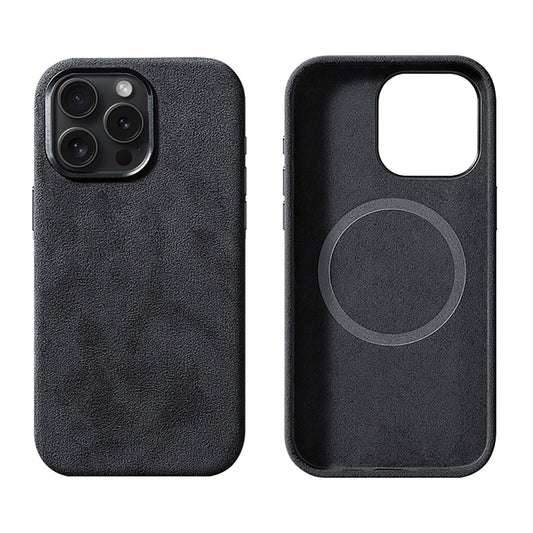 arktis iPhone 15 Hülle aus Alcantara