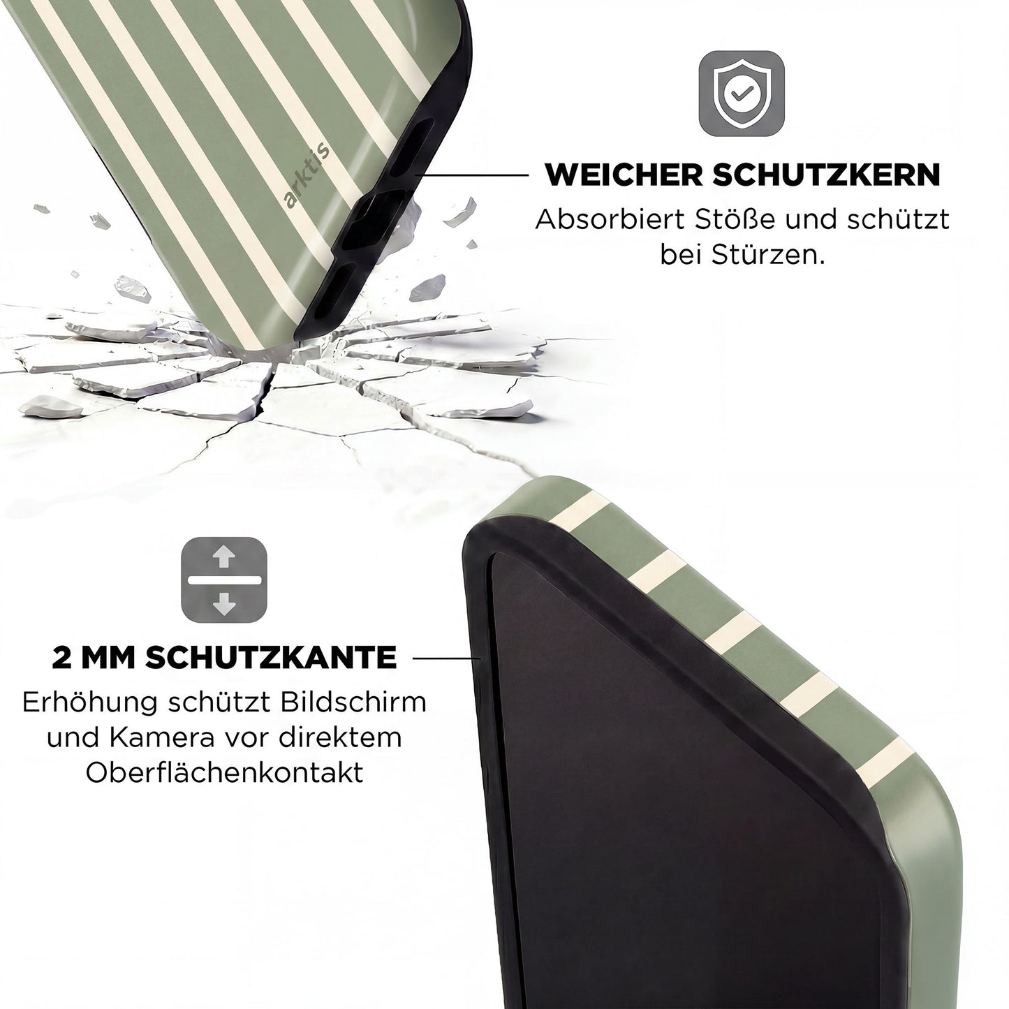 arktis iPhone 17 Pro Hülle - Balance