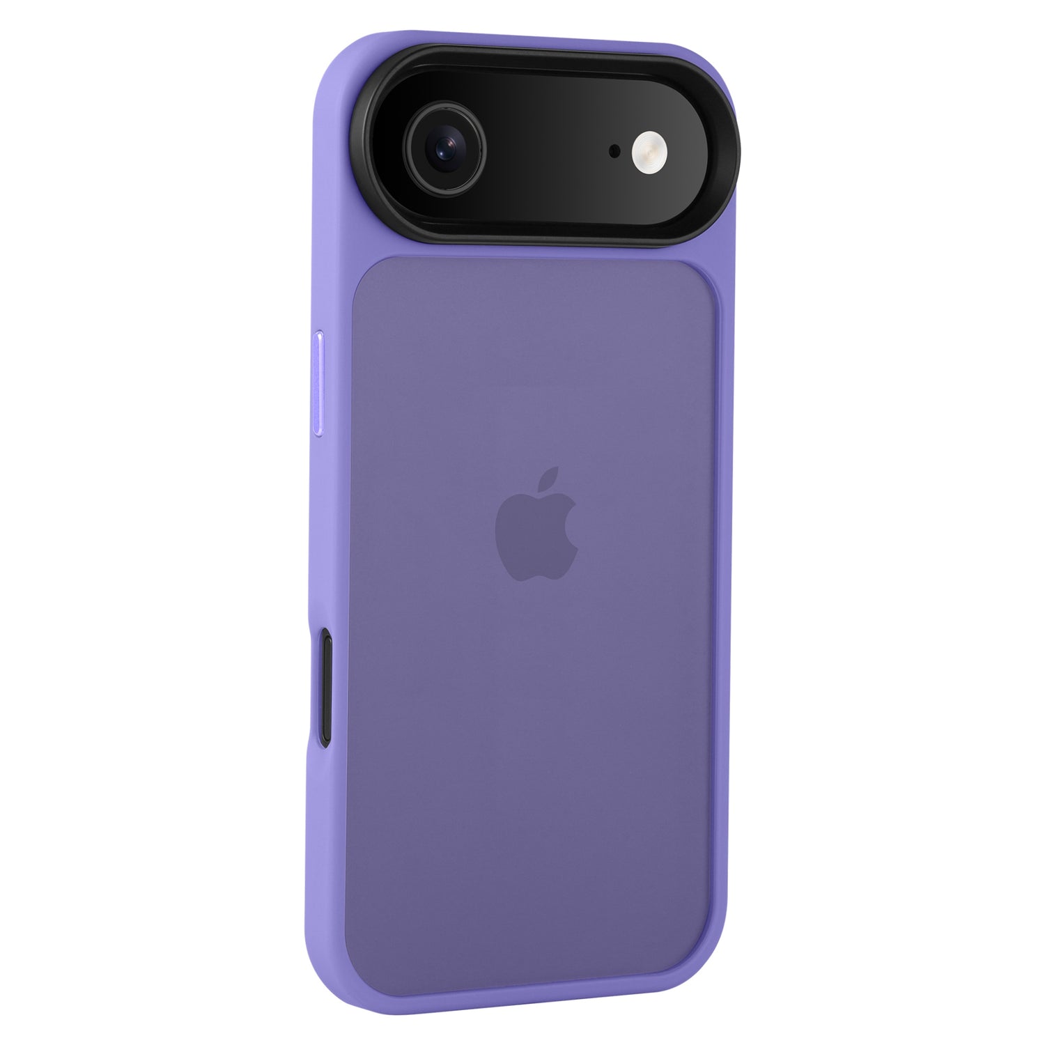 Das Arktis iPhone Air Solid Case ist eine lila TPU-Silikonhülle von Arktis mit Apple-Logo, schwarzem Kameraausschnitt und seitlichen Tastenausschnitten. Diese matte Hülle bietet Ihrem iPhone einen eleganten und zuverlässigen Schutz.