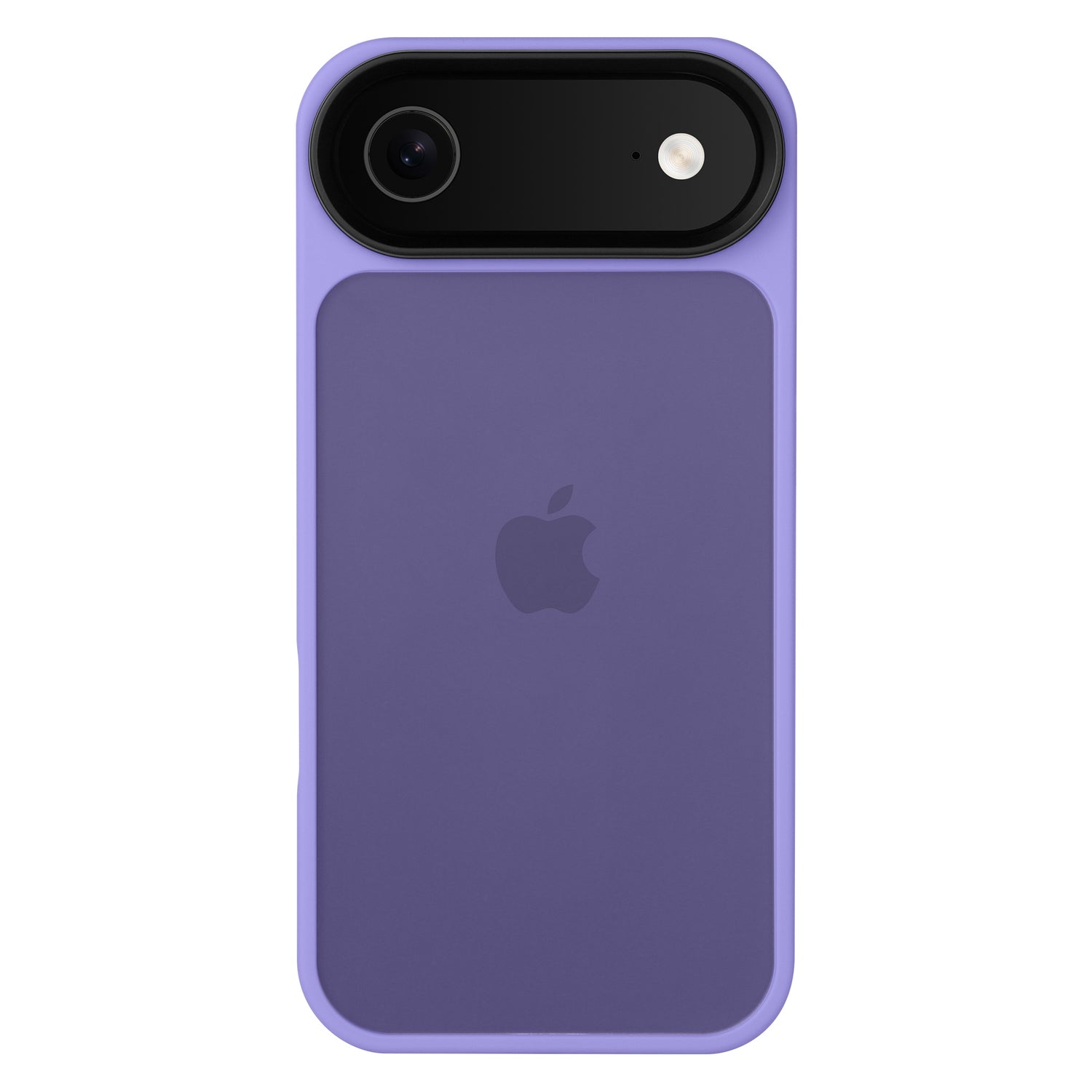 Die Arktis arktis iPhone Air Solid Case aus lila TPU-Silikon hat eine matte Oberfläche, einen Kameraausschnitt und ein Apple-Logo. Diese stylische Schutzhülle von Arktis bietet zuverlässigen Schutz für die Rückseite Ihres iPhones.