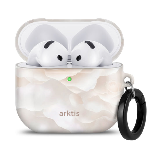 arktis AirPods 4 Hülle - Marble Flower