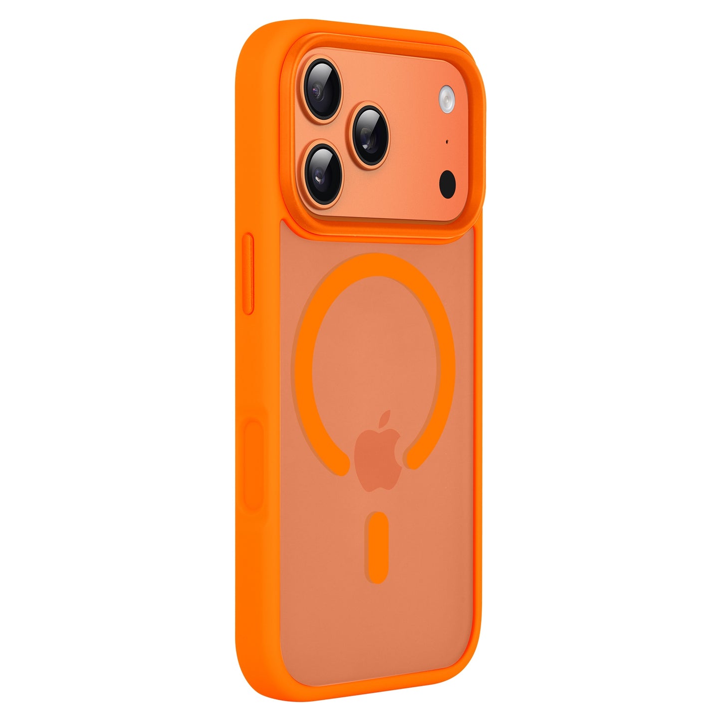 Arktis iPhone 17 Pro Max Solid Case mit MagSafe - matte Hülle von Arktis, passend für Modelle mit Triple-Kamera und Apple Logo. MagSafe-kompatibel für kabelloses Laden.