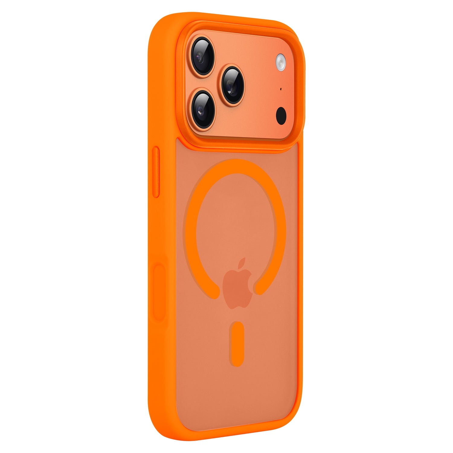 Arktis iPhone 17 Pro Max Solid Case mit MagSafe - matte Hülle von Arktis, passend für Modelle mit Triple-Kamera und Apple Logo. MagSafe-kompatibel für kabelloses Laden.