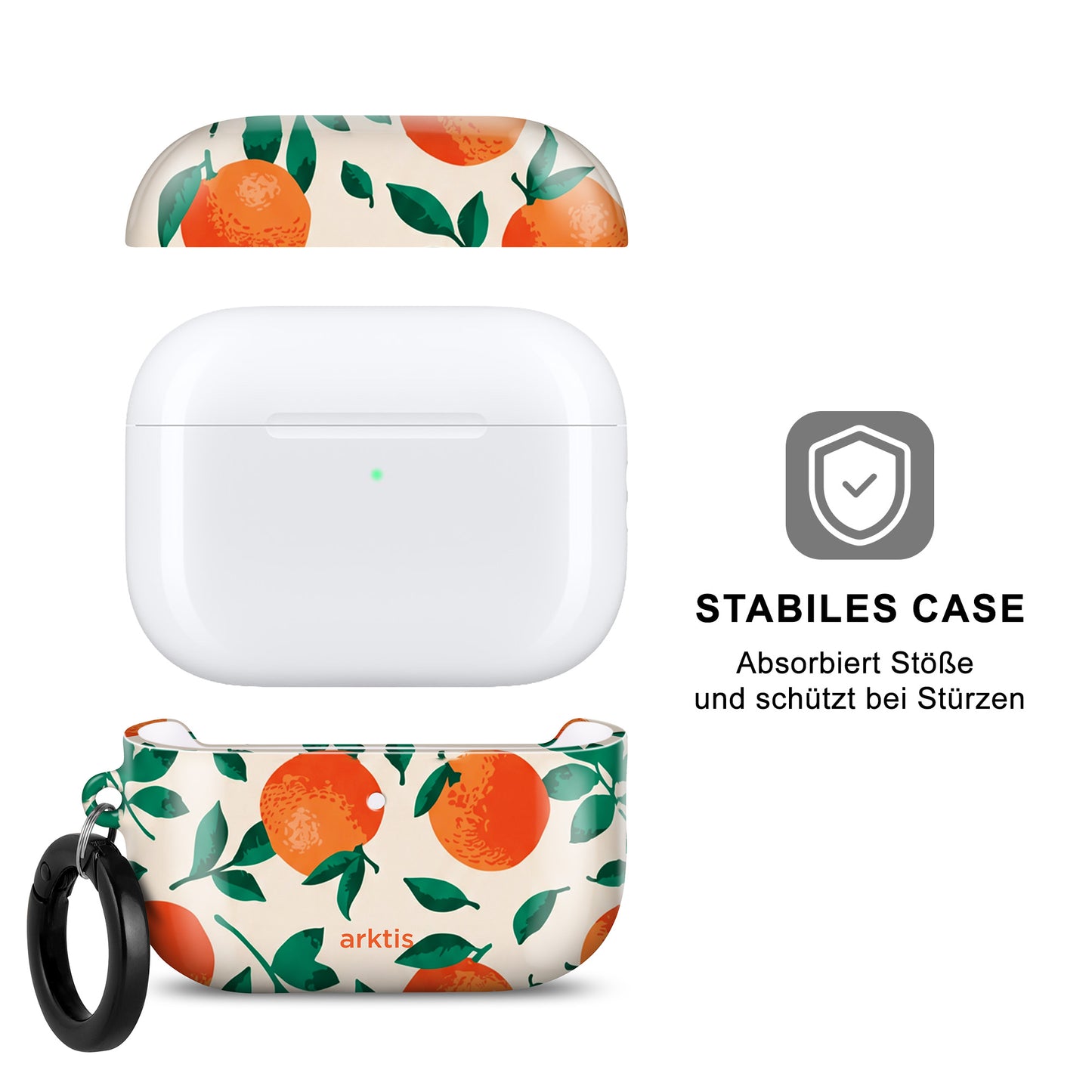 arktis AirPods Pro 3 Hülle - Orange Tree