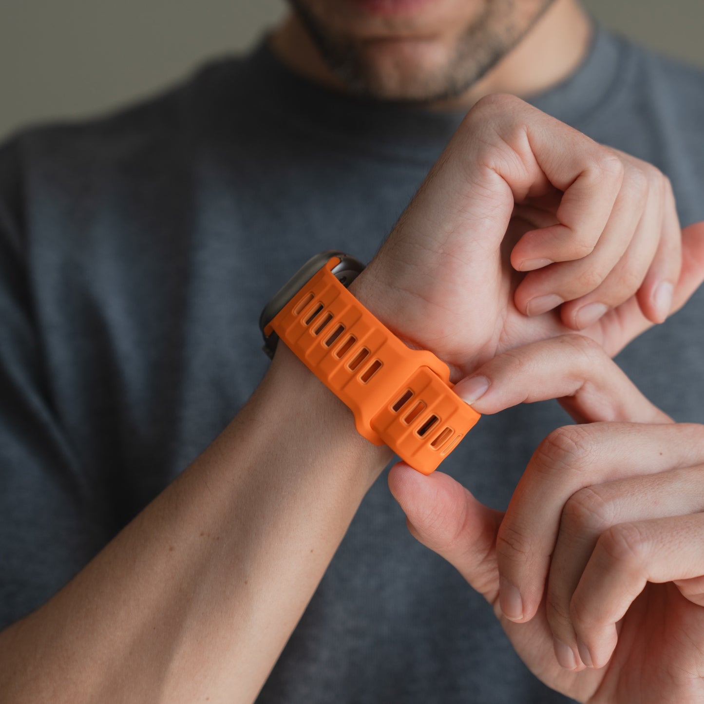 arktisband Apple Watch Silikonarmband „Runner“