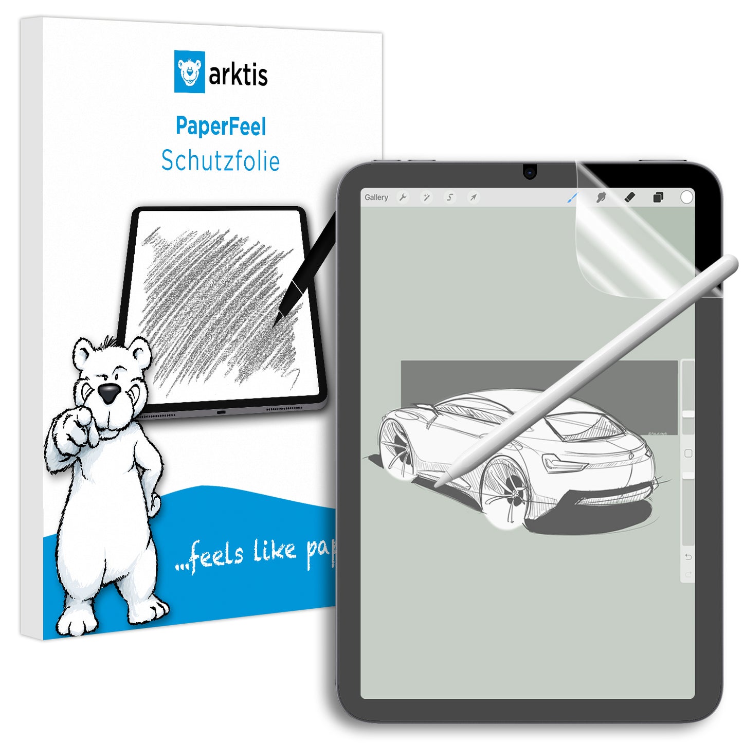 ArktisPRO PaperFeel iPad mini 8,3 (2021) Schutzfolie
