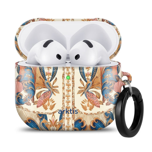 arktis AirPods 4 Hülle - Peacock Palace