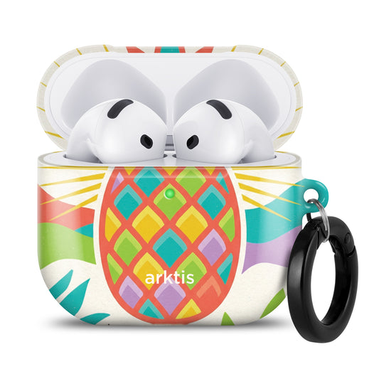 arktis AirPods 4 Hülle - Tropic Pineapple