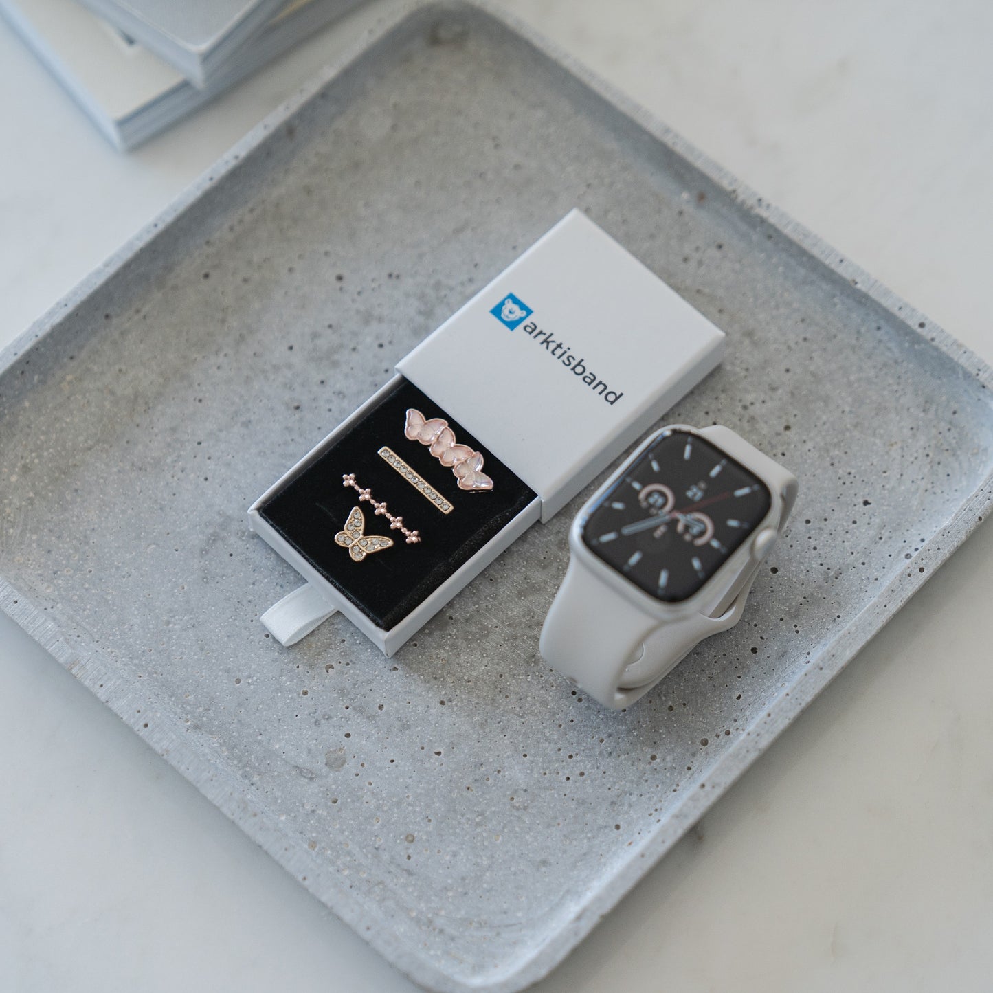 arktisband Apple Watch Charms "Diamond Butterfly"