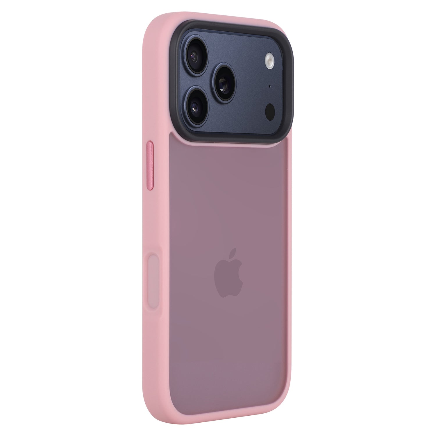Das arktis iPhone 17 Pro Max Solid Case von Arktis besticht durch sein rosa-graues Design mit transparenter Rückseite und erhöhtem Kameraschutz und kombiniert Stil mit zuverlässigem Schutz für Ihr Gerät.