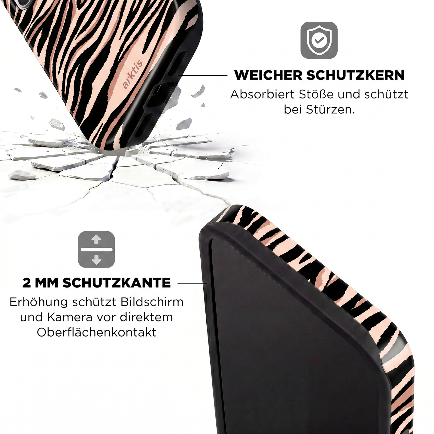 arktis iPhone 15 Pro Hülle - Into the Wild