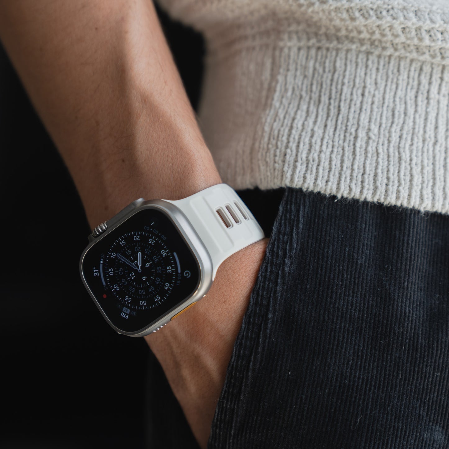 arktisband Apple Watch Silikonarmband „Runner“