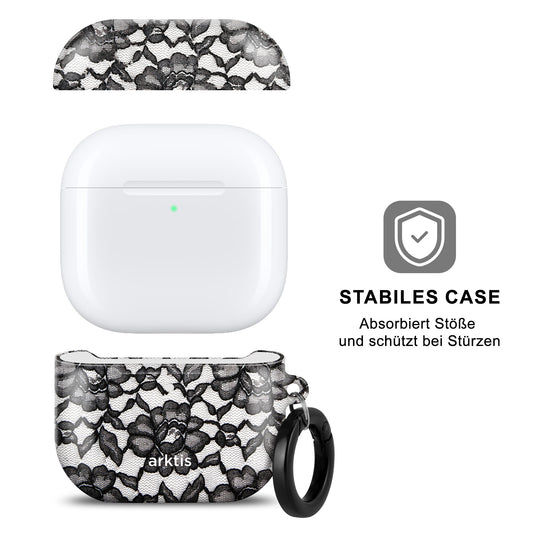 arktis AirPods 4 Hülle - Dark Rose