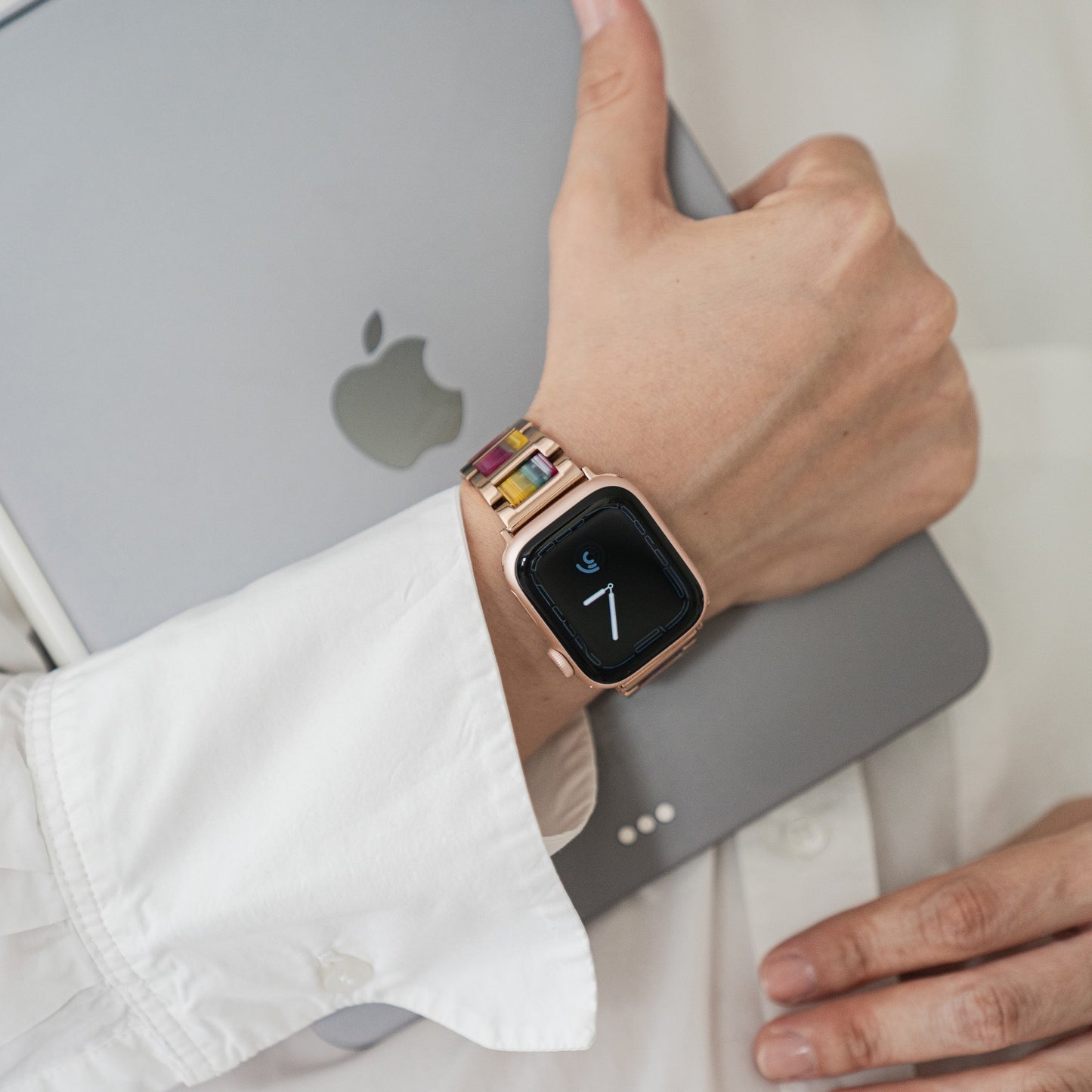 arktisband Apple Watch Gliederarmband "Namaste"