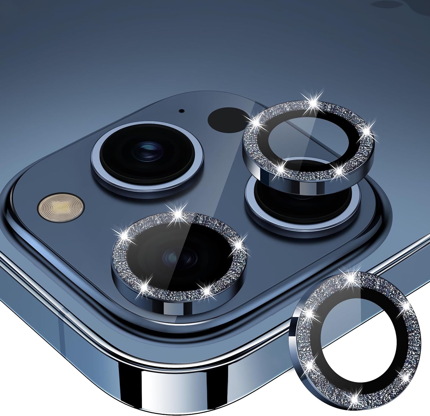 ArktisPRO iPhone 15 Pro SPARKLING Lens Protector