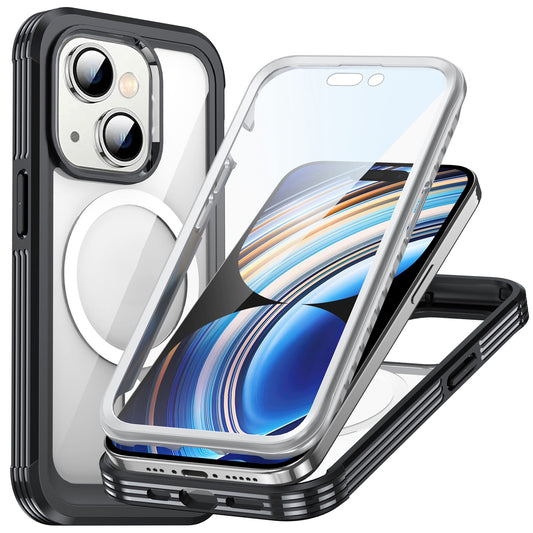 ArktisPRO iPhone 15 Plus 360ULTIMATE Case - Schwarz