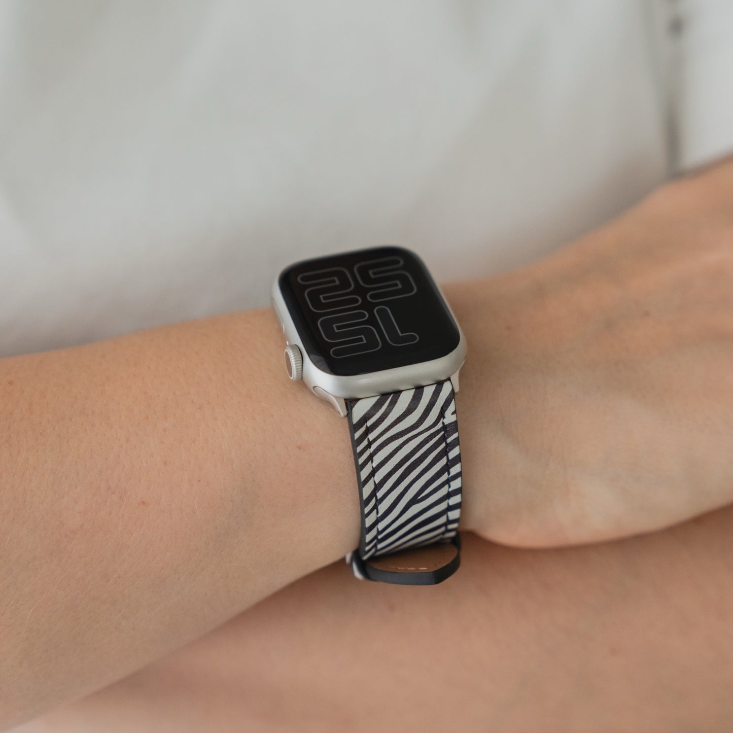 arktisband Apple Watch Armband „Studio“ - Zebra