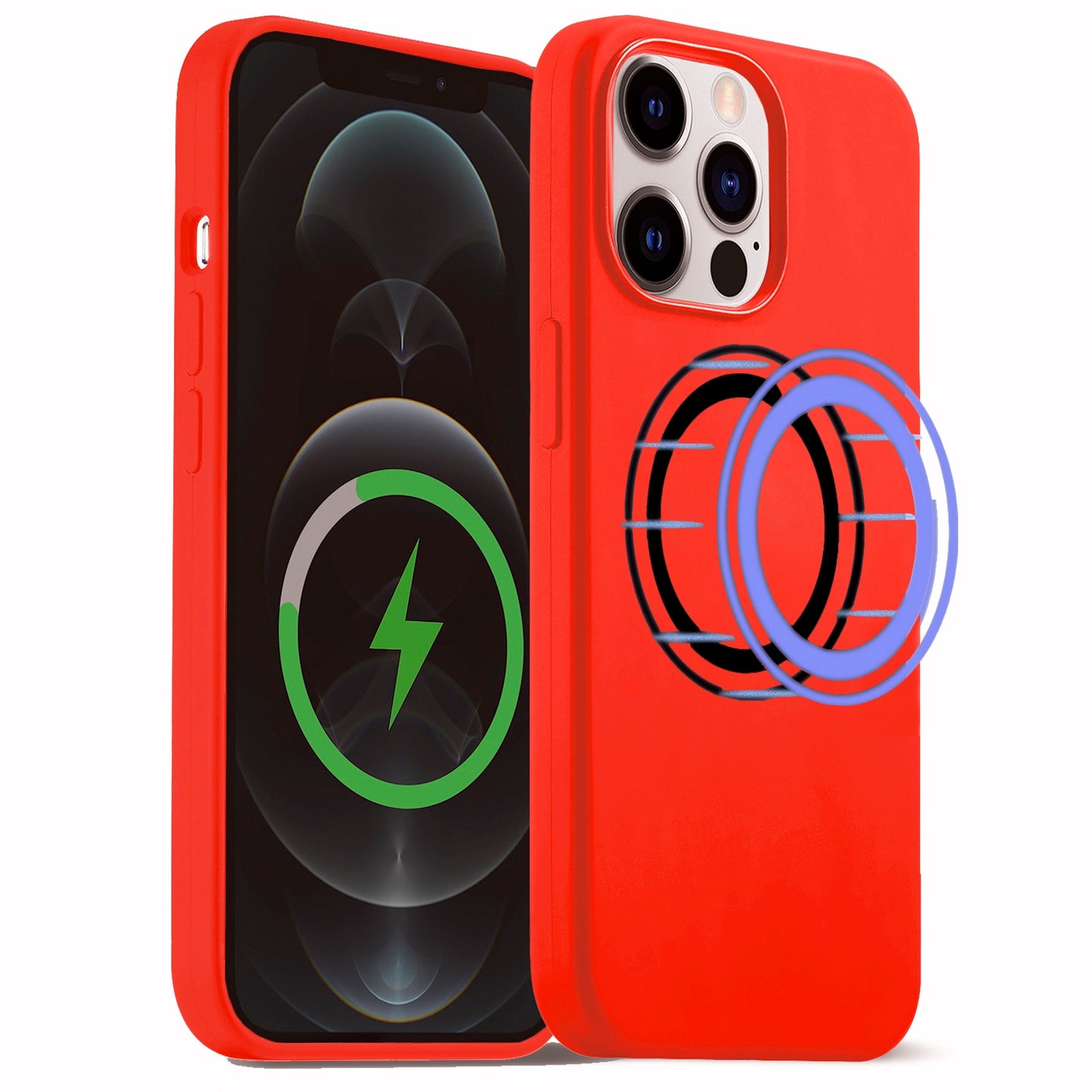 iCEO iPhone 13 Pro Silikon Case mit MagSafe