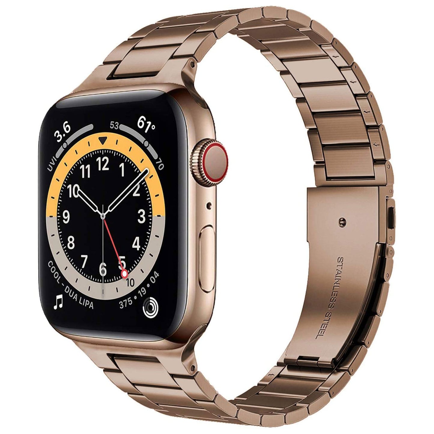 Apple Watch Edelstahl Gliederarmband SLIM EDITION
