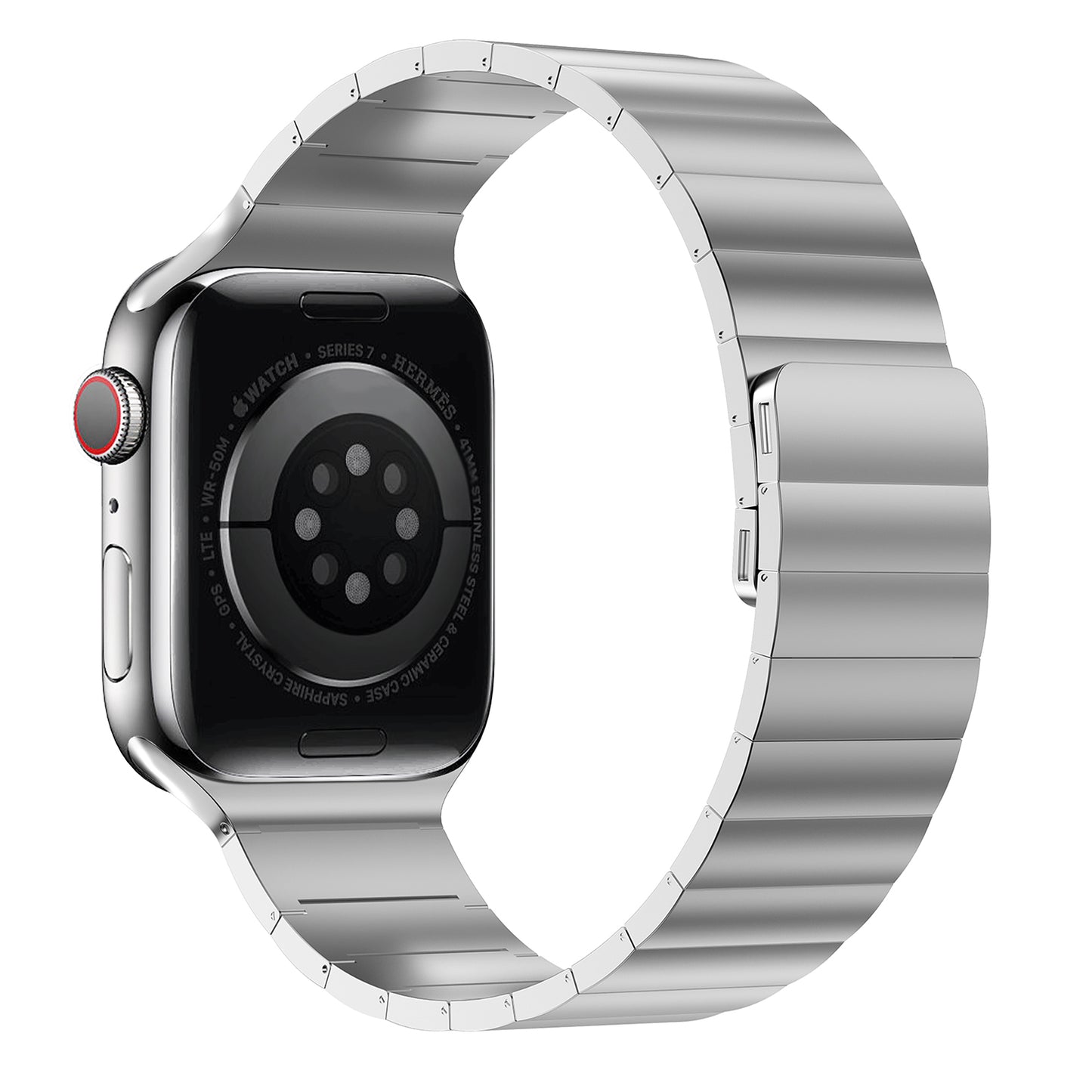 Aviato Apple Watch magnetisches Edelstahlarmband APOLLO