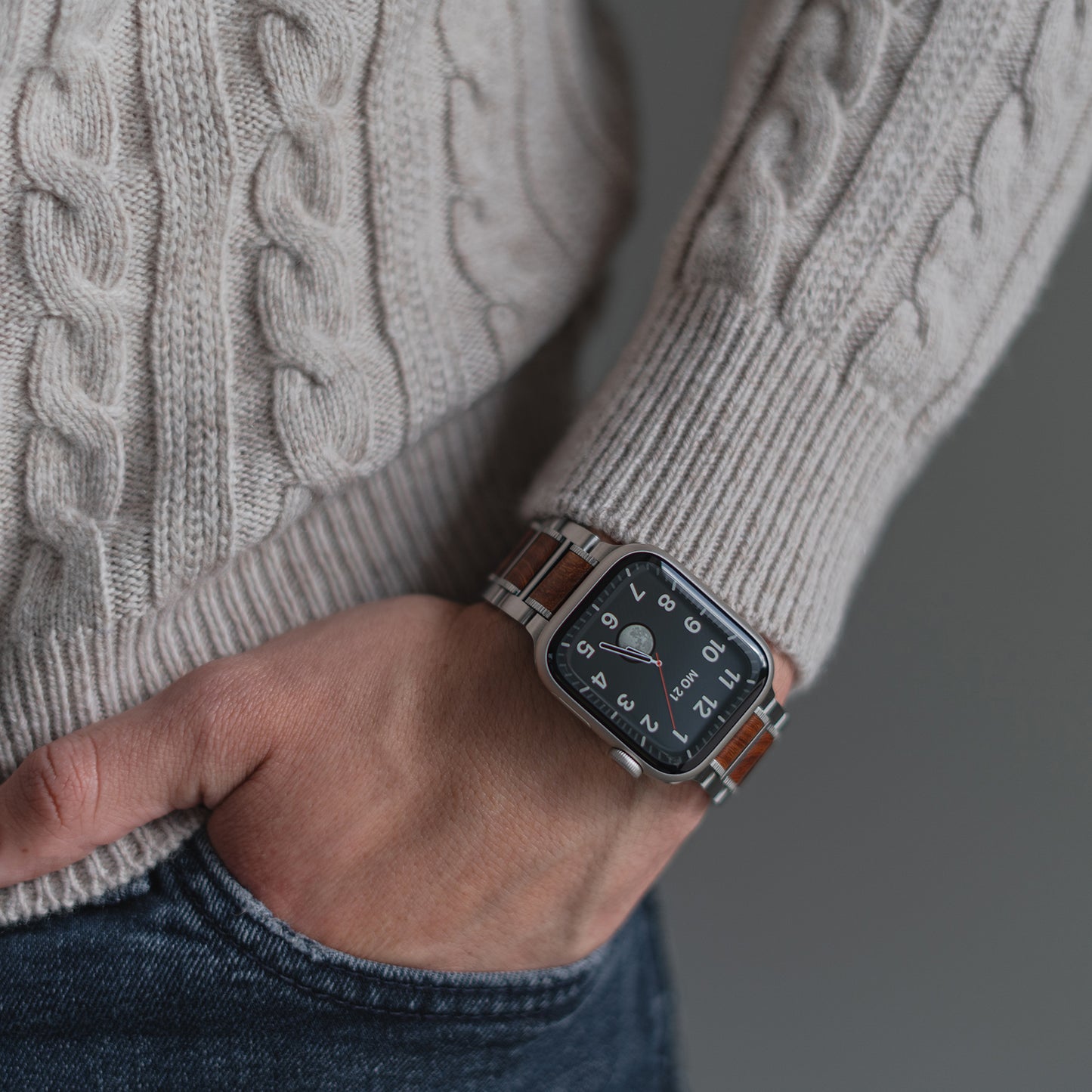 Aviato SteelWood Armband für Apple Watch